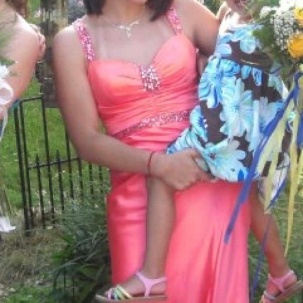 Coral Prom Dress